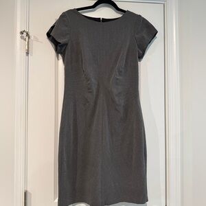 Women’s grey sheath dress